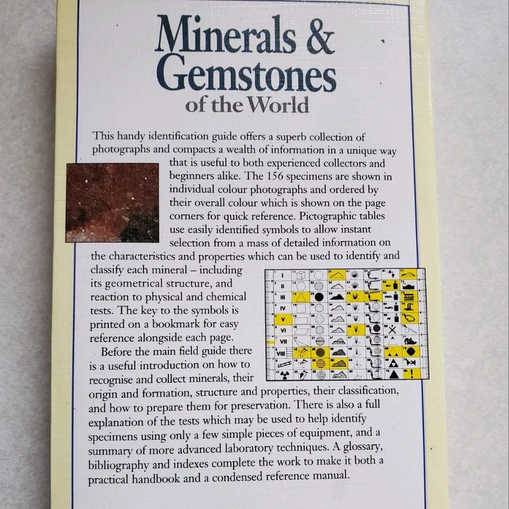 Minerals and Gemstones of the World - Reference Book